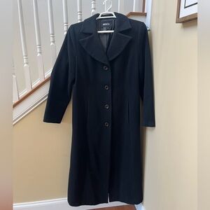 Metrostyle Wool Full Length Coat 12T Black